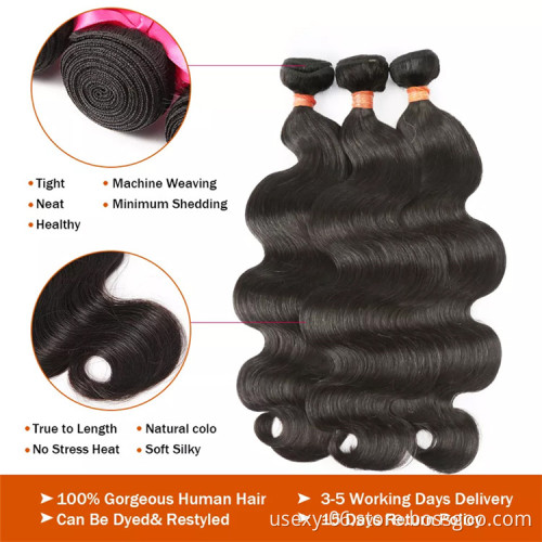 Vietnamese raw hair products indian human hair extension bundle vendors cuticle aligned virgin brazilian human hair